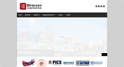 Desktop Screenshot of brieserconstruction.com