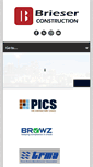 Mobile Screenshot of brieserconstruction.com